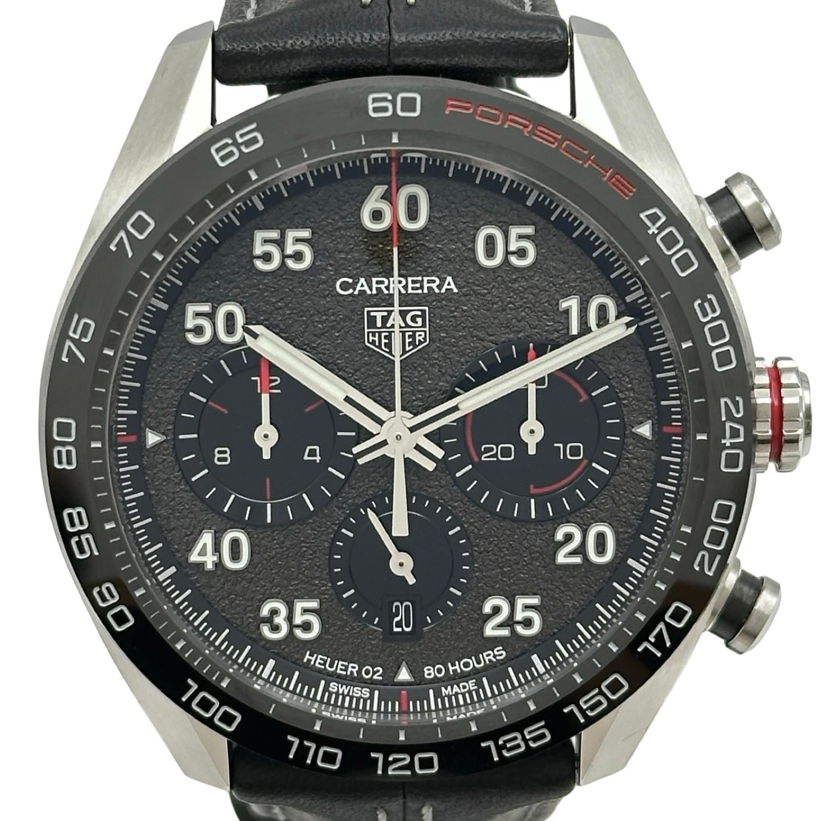 TAG Heuer Carrera Porsche Chronograph Special Edition CBN2A1F.FC6492 | Black Dial Used (Good) Men's watch/Unisex Buy in Switzerland