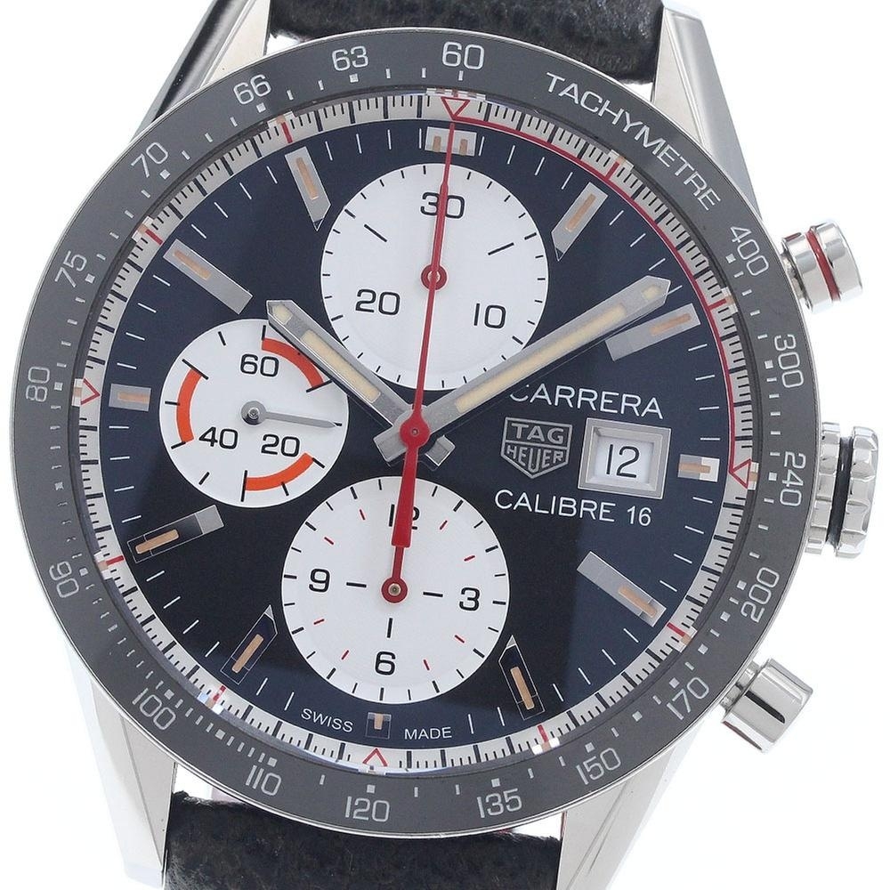 Buy TAG Heuer Carrera Calibre 16 CV201AP-0 | 41 mm, Used (Very good) — Switzerland