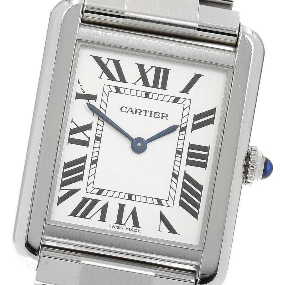 Buy Cartier Tank Solo W5200013 | 24 mm, Used (Fair) — Switzerland