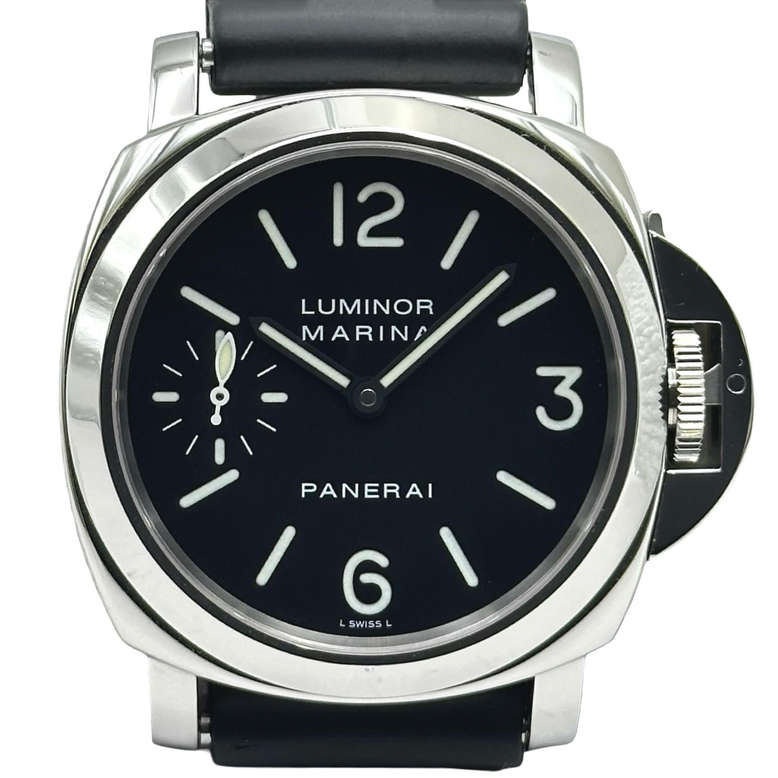 Panerai Luminor Marina PAM00111 | Black Dial Used (Good) Men's watch/Unisex Buy in Switzerland