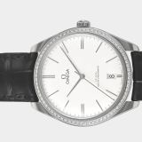 Omega De Ville Tresor Diamonds / Steel / 40 mm / Box&Papers / 435.18.40.21.02.001