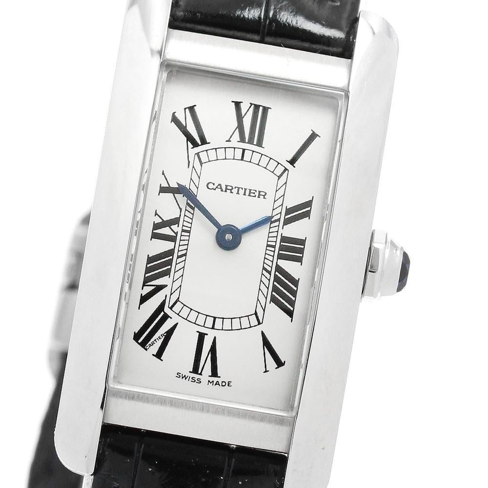 Buy Cartier Tank Américaine WSTA0016 | 19 mm, Used (Fair) — Switzerland