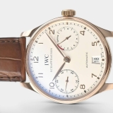 IWC Portuguese Date / Red gold / 42 mm / IW500113
