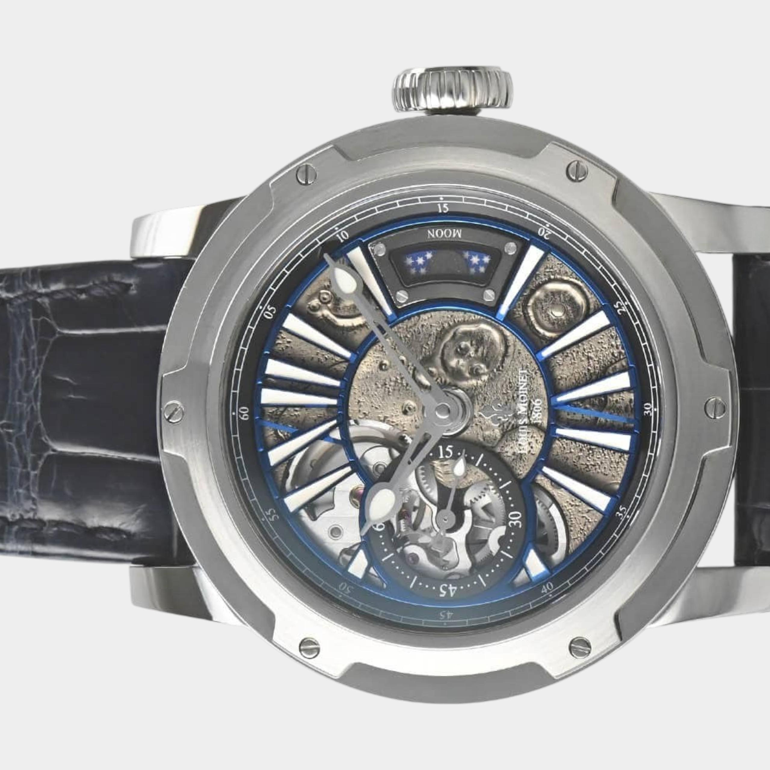 Louis Moinet Metropolis LM-45.10B.MO | 45.2 mm, Used (Very good) — Switzerland