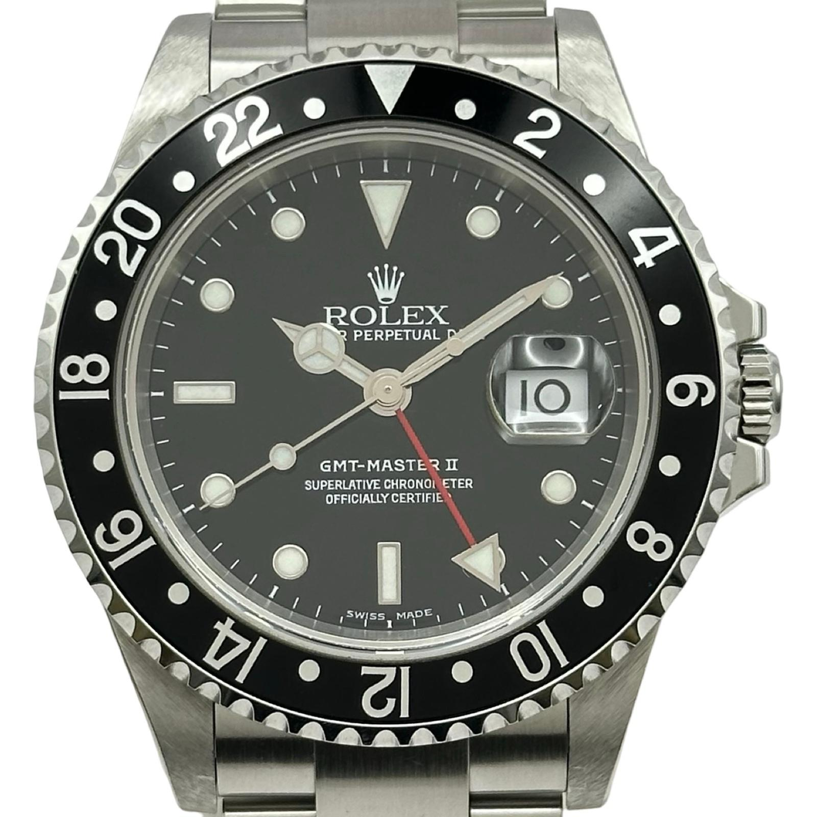 Rolex GMT-Master II 16710 | Black Dial Used (Good) Men's watch/Unisex Buy in Switzerland