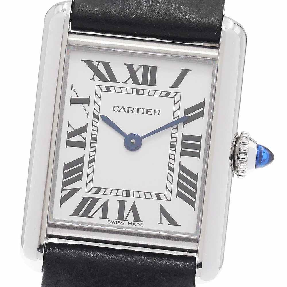Cartier Tank WSTA0110 | 22 mm, Used (Fair) — Switzerland