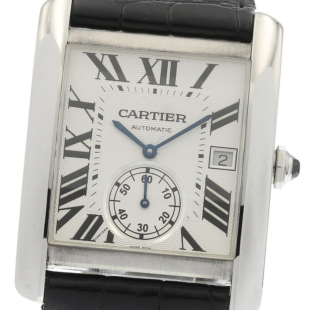 Cartier Tank MC W5330003 | Silver Dial Used (Good) Men's watch/Unisex Buy in Switzerland
