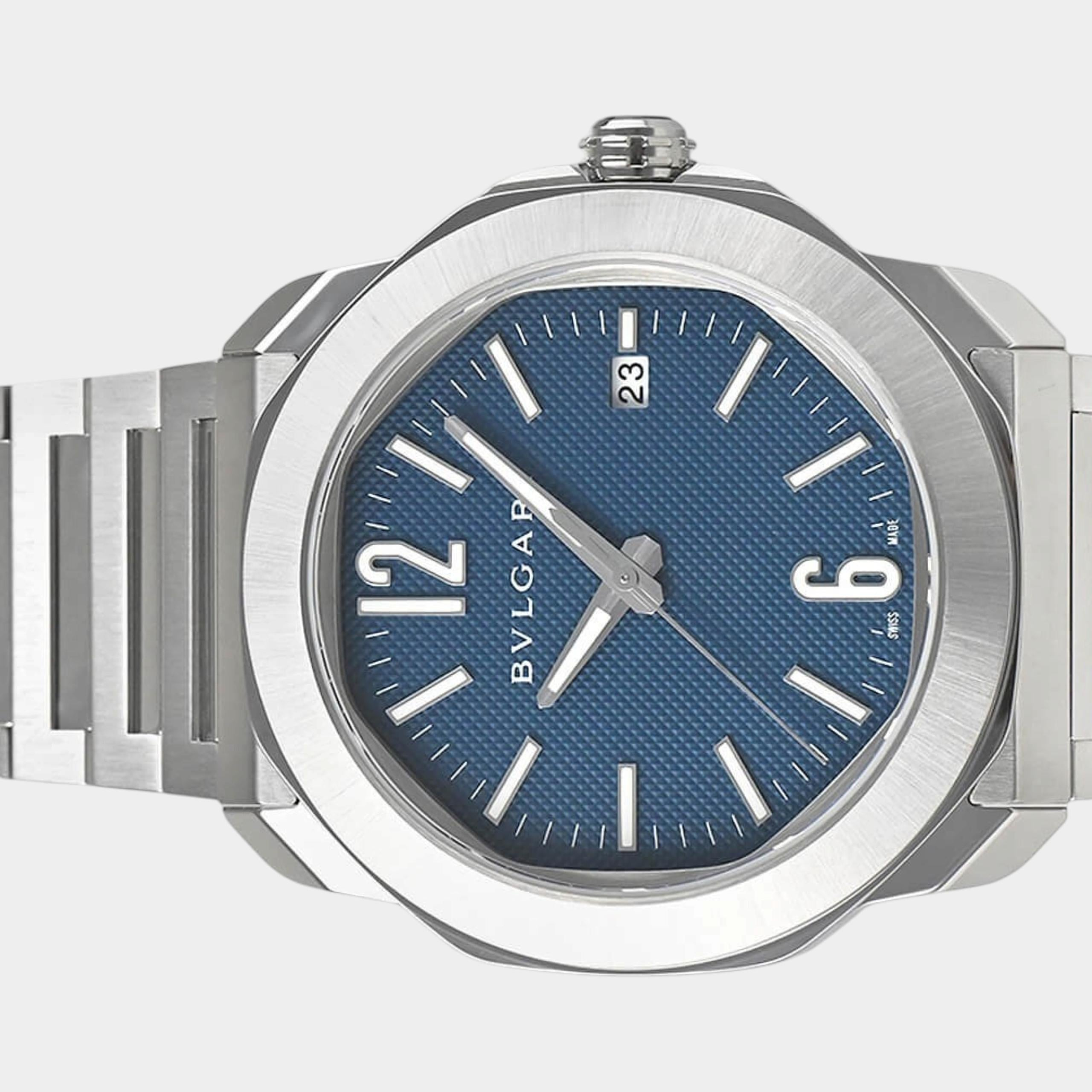 Bulgari Octo 103739 | Blue Dial Used (Very good) Men's watch/Unisex Buy in Switzerland