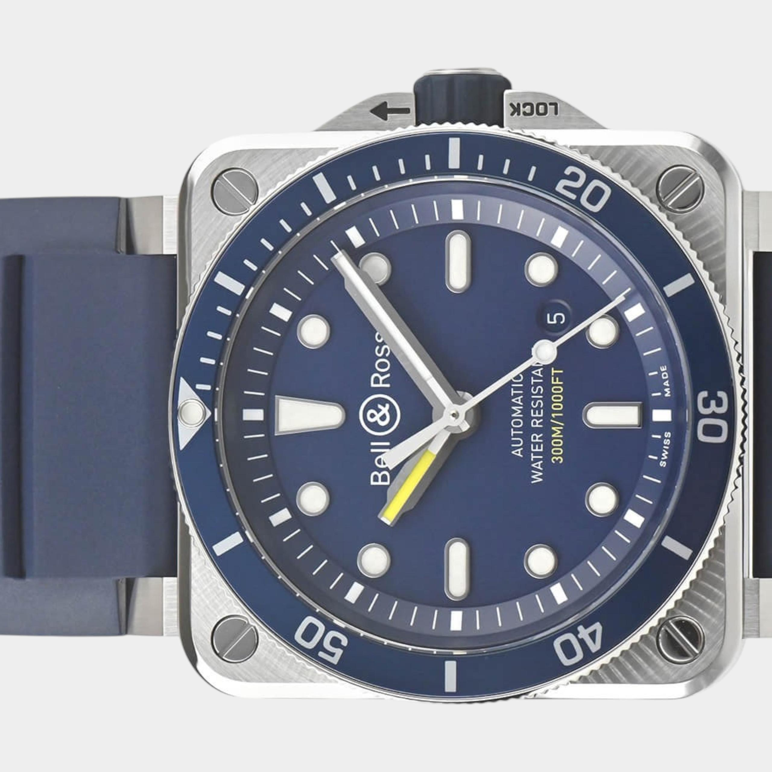 Bell & Ross BR 03 BR03-92-D-BU-ST/SRB | 42 mm, Used (Very good) — Buy in Switzerland