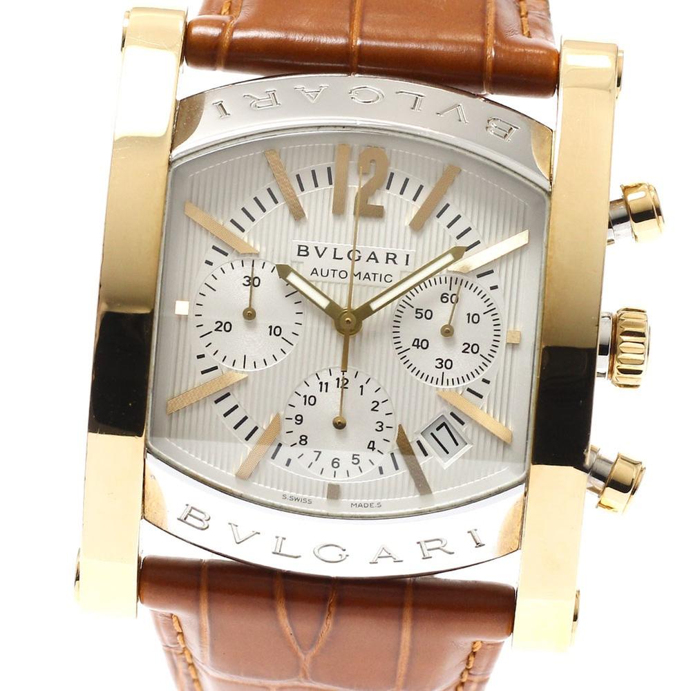 BVLGARI ブルガリ BVLGARI AA48SGCH アショーマ クロノグラフ 自動巻き メンズ_972345