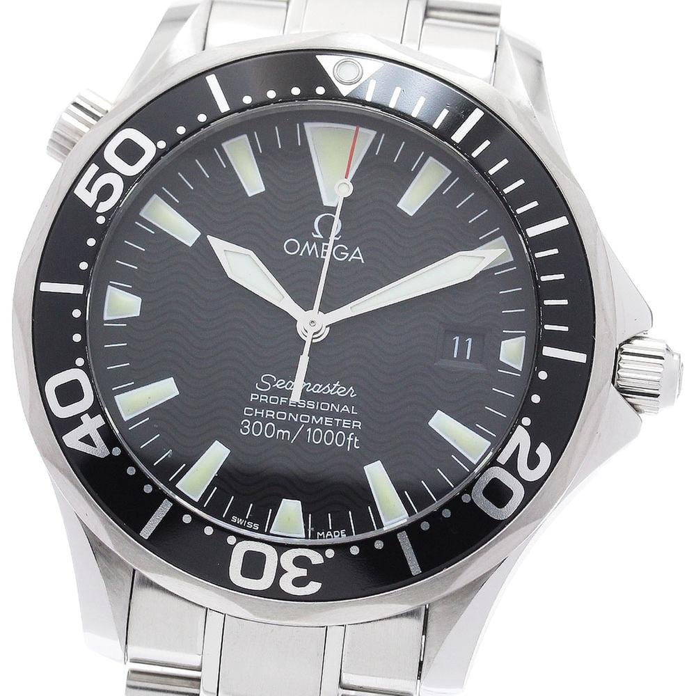 Omega Seamaster Diver 300 M 2254.50 | Black Dial Used (Good) Men's watch/Unisex Buy in Switzerland
