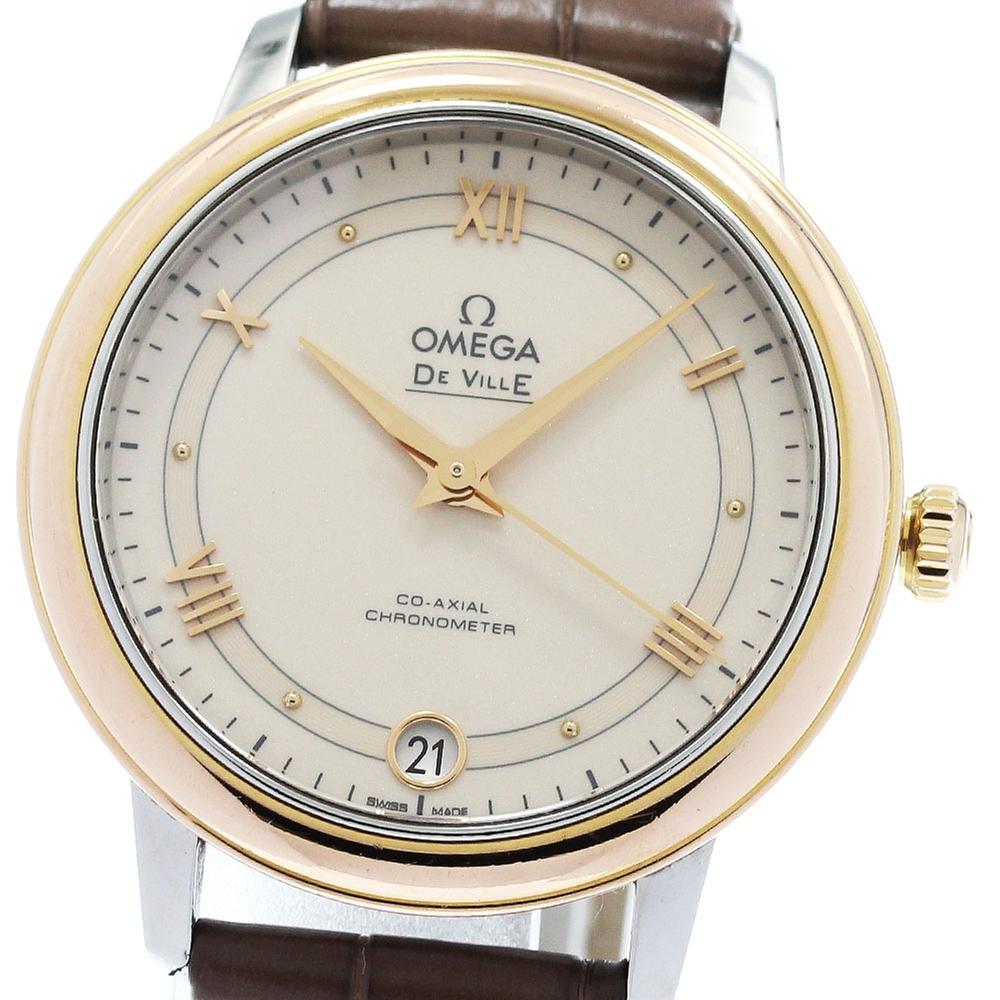 Omega De Ville Prestige 424.23.33.20.09.001 | Brown Dial Used (Fair) Women's watch Buy in Switzerland