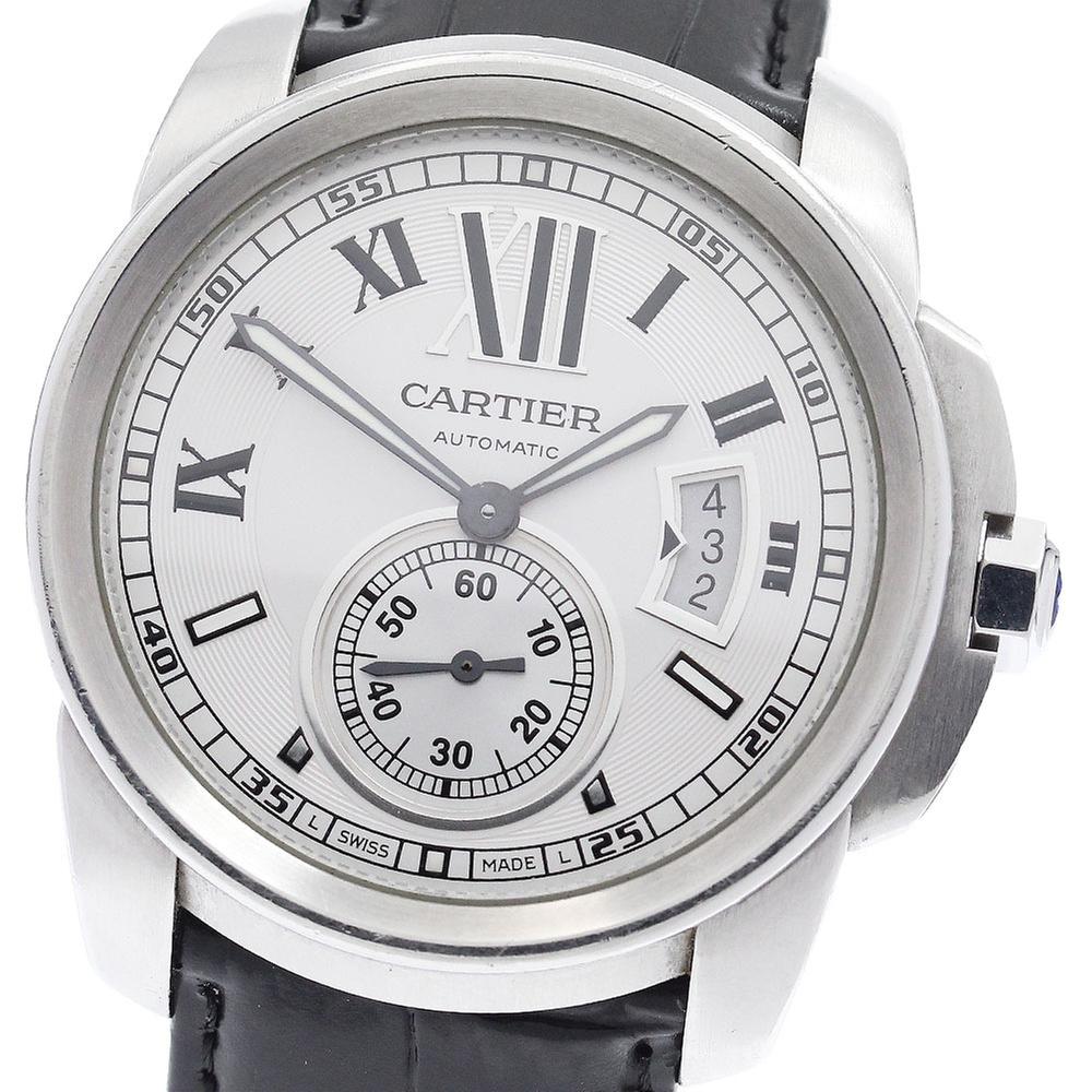 Cartier Calibre de Cartier W7100037 | Silver Dial Used (Fair) Men's watch/Unisex Buy in Switzerland