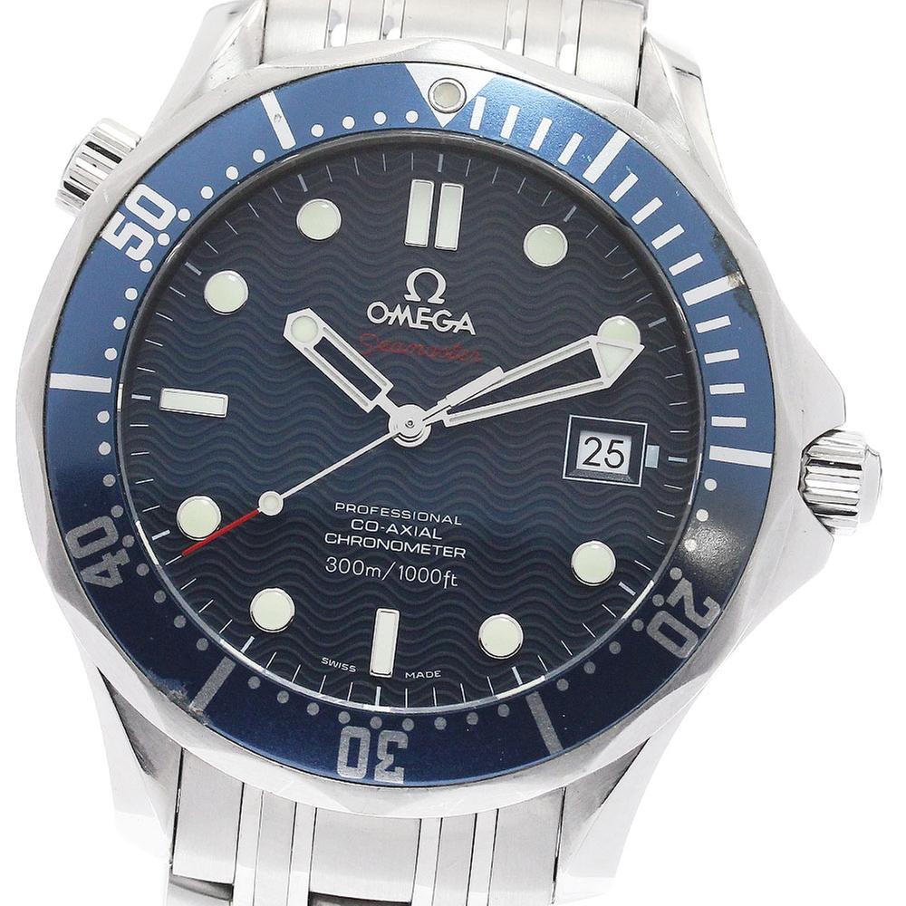 Omega Seamaster Diver 300 M 2220.80 | Blue Dial Used (Fair) Men's watch/Unisex Buy in Switzerland