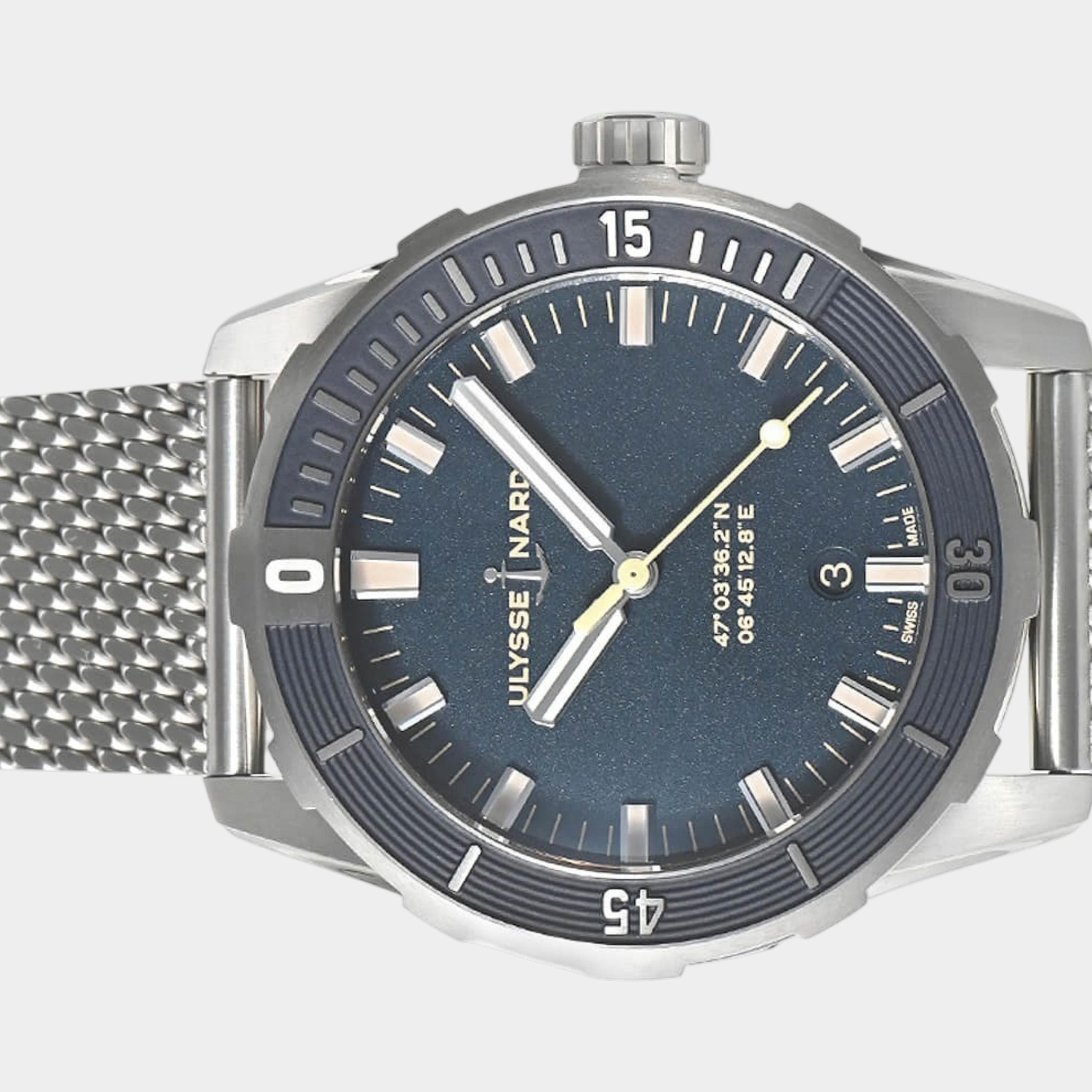 Ulysse Nardin Drive / Automatic / Steel / 42 mm / Box&Papers / 8163-175-7MIL/93