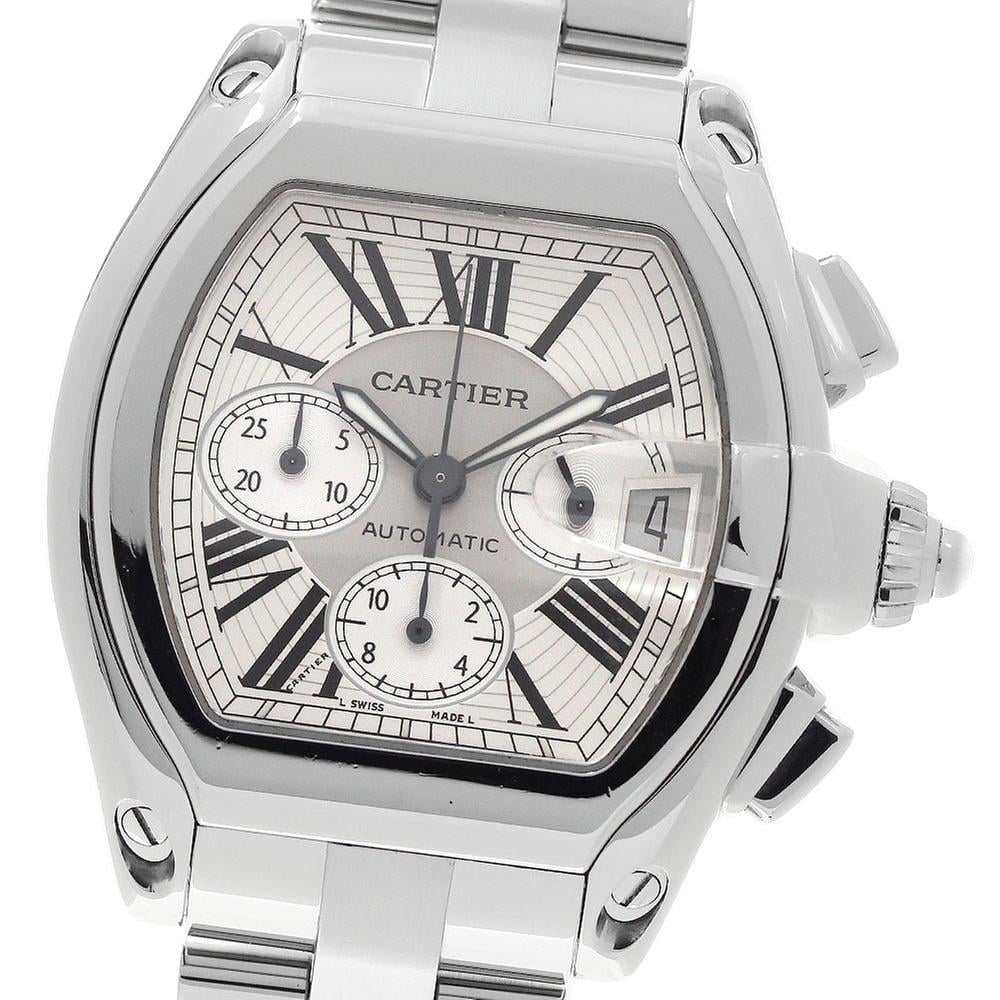 Cartier Roadster W62019X6 | Silver Dial Used (Fair) Men's watch/Unisex Buy in Switzerland