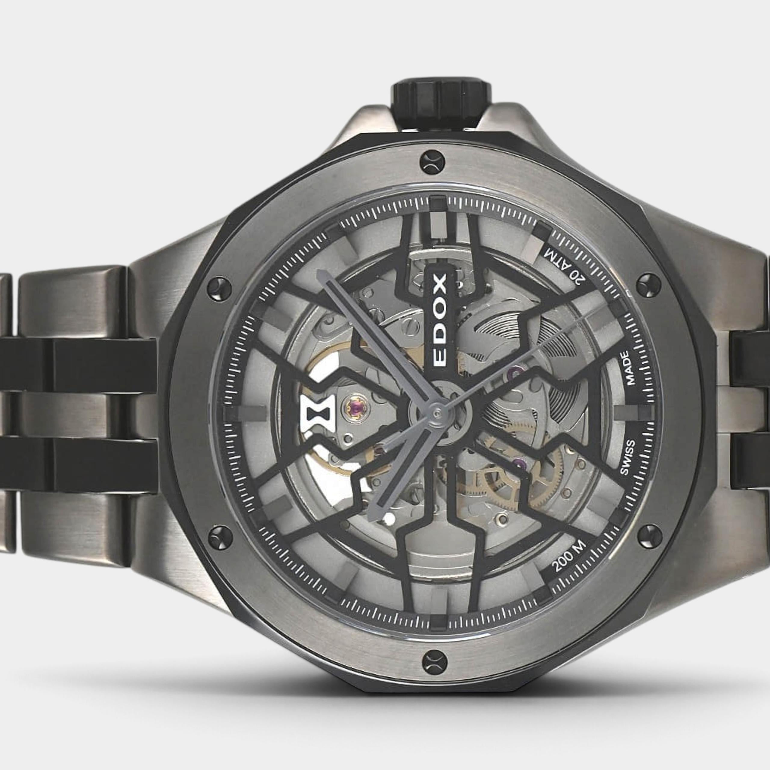 Edox  85303-357GNM-NGN | Skeletonized Dial Used (Very good) Men's watch/Unisex Buy in Switzerland
