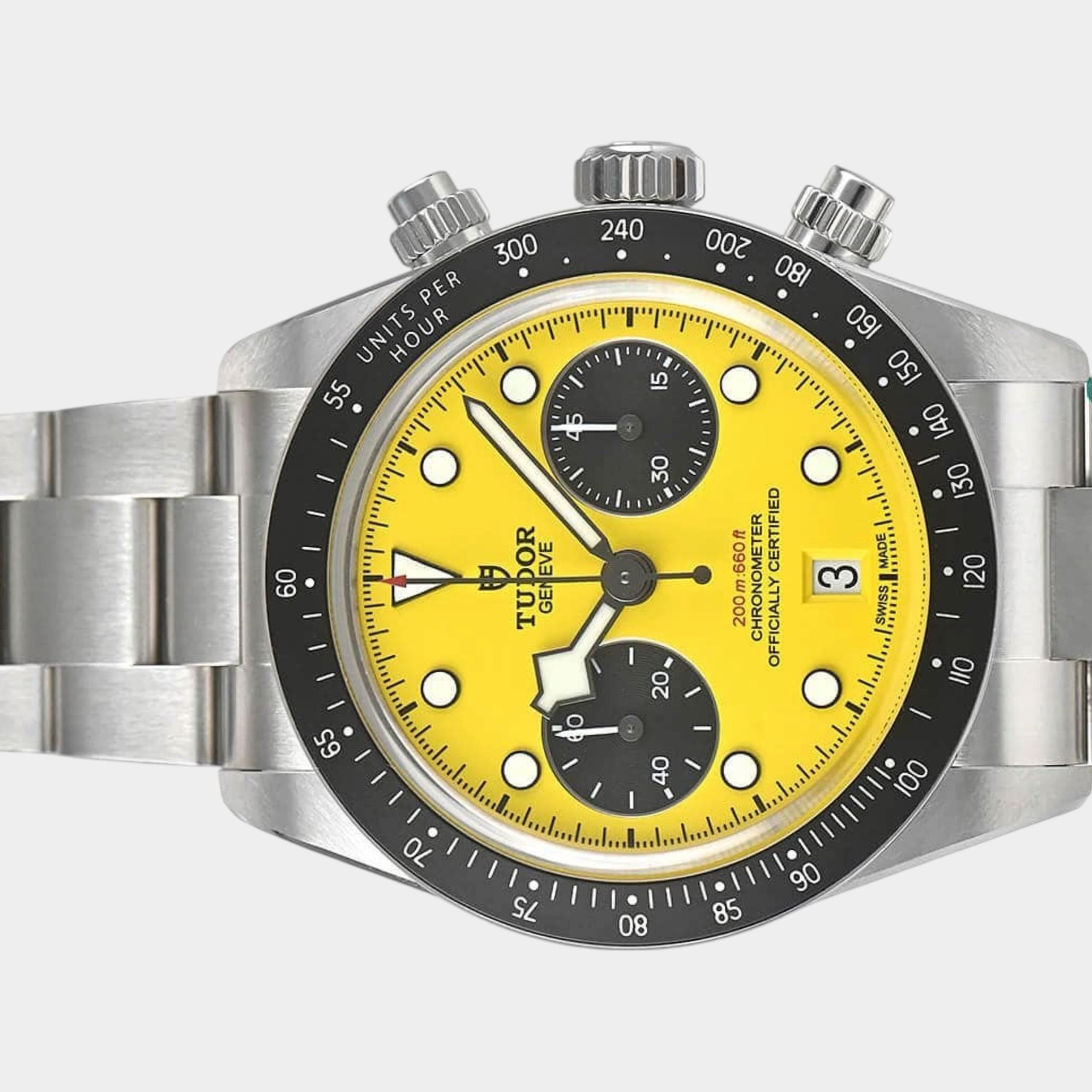 Tudor Black Bay M79310N-0001 | Yellow Dial Like new & unworn Men's watch/Unisex Buy in Switzerland