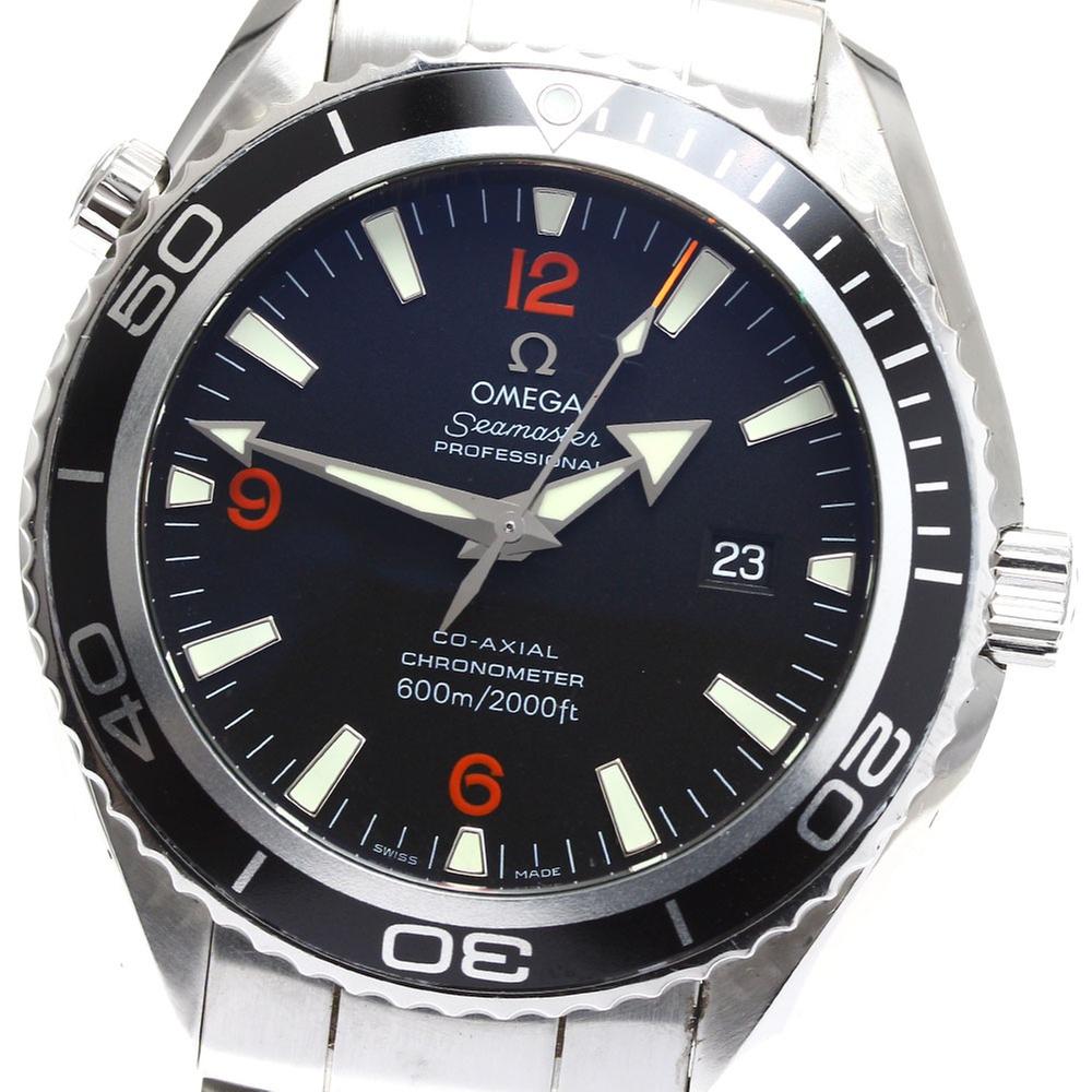 Omega Seamaster Planet Ocean 2200.51 | Black Dial Used (Fair) Men's watch/Unisex Buy in Switzerland