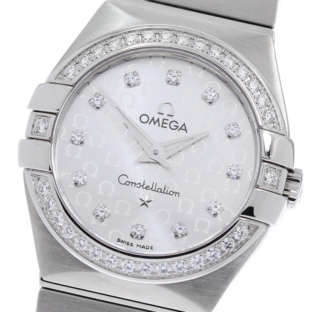Omega Constellation 123.15.27.60.52.001 | Silver Dial Used (Very good) Women's watch Buy in Switzerland
