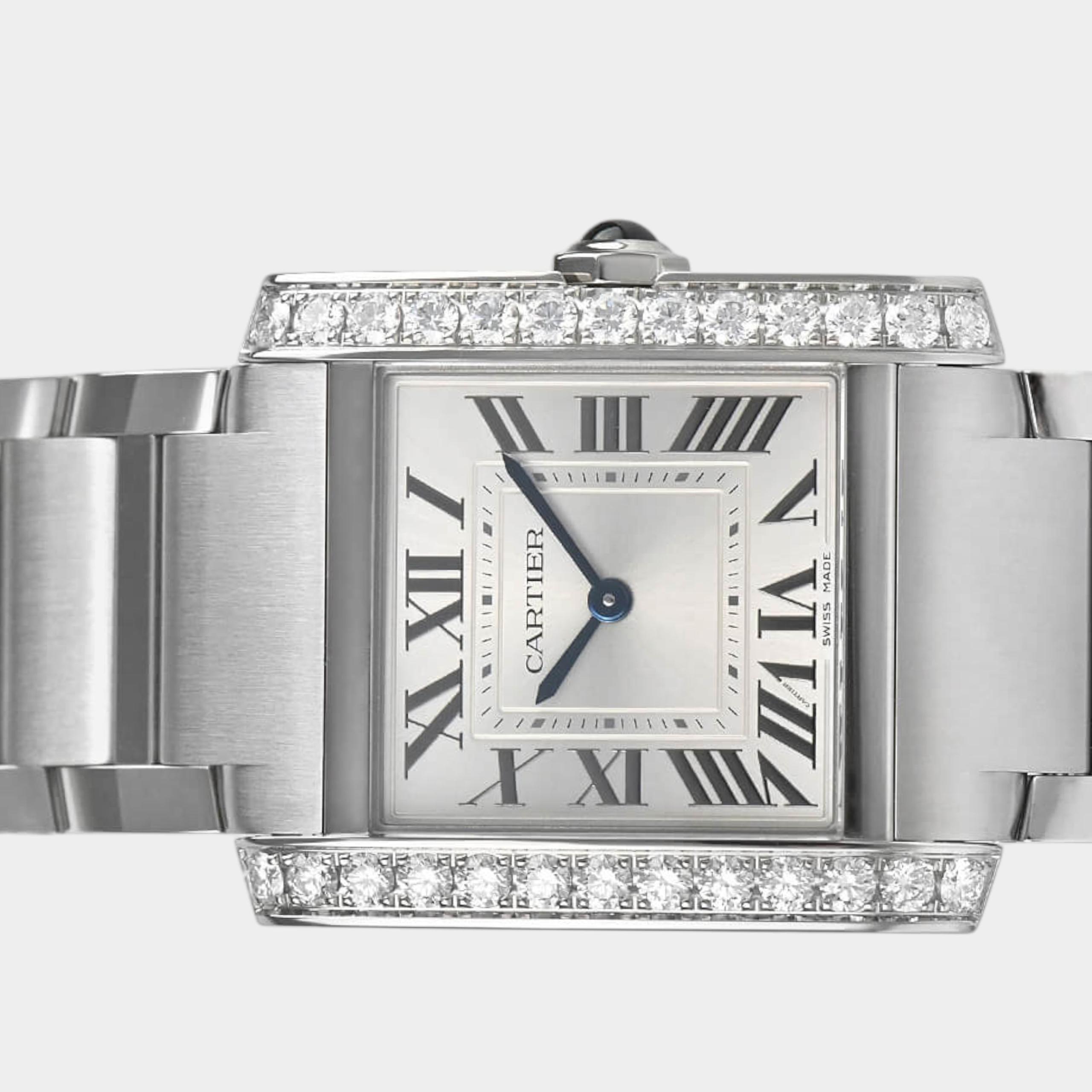Cartier Tank Française W4TA0021 | Silver Dial Like new & unworn Women's watch Buy in Switzerland