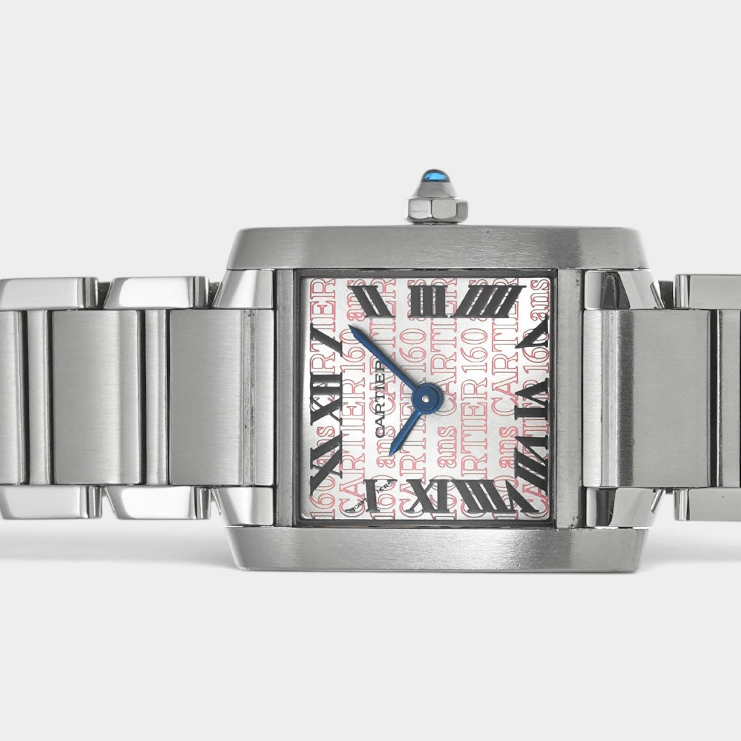 Cartier Tank Française W51035Q3 | Silver Dial Used (Very good) Women's watch Buy in Switzerland