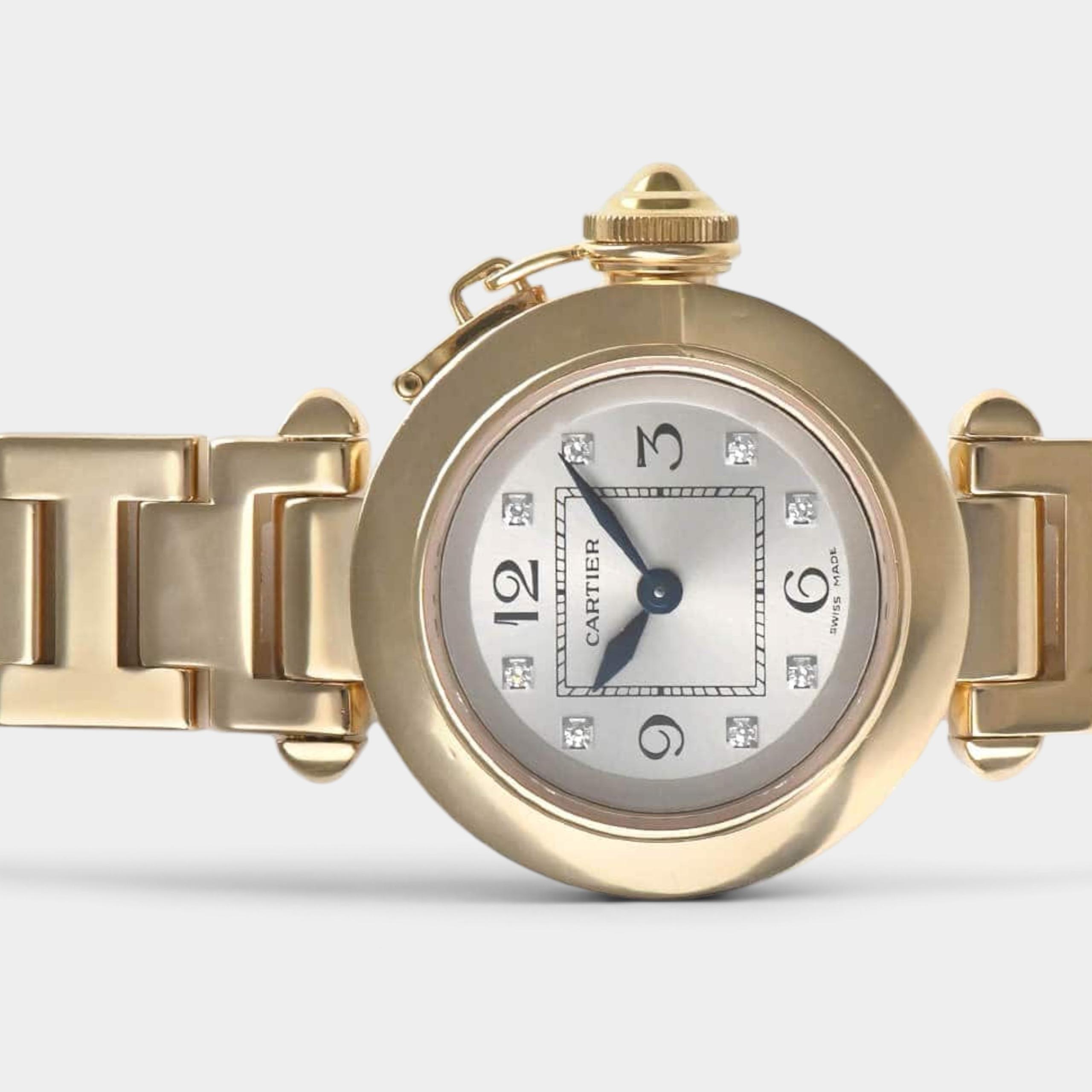 Cartier Pasha WJ124015 | Silver Dial Used (Very good) Women's watch Buy in Switzerland