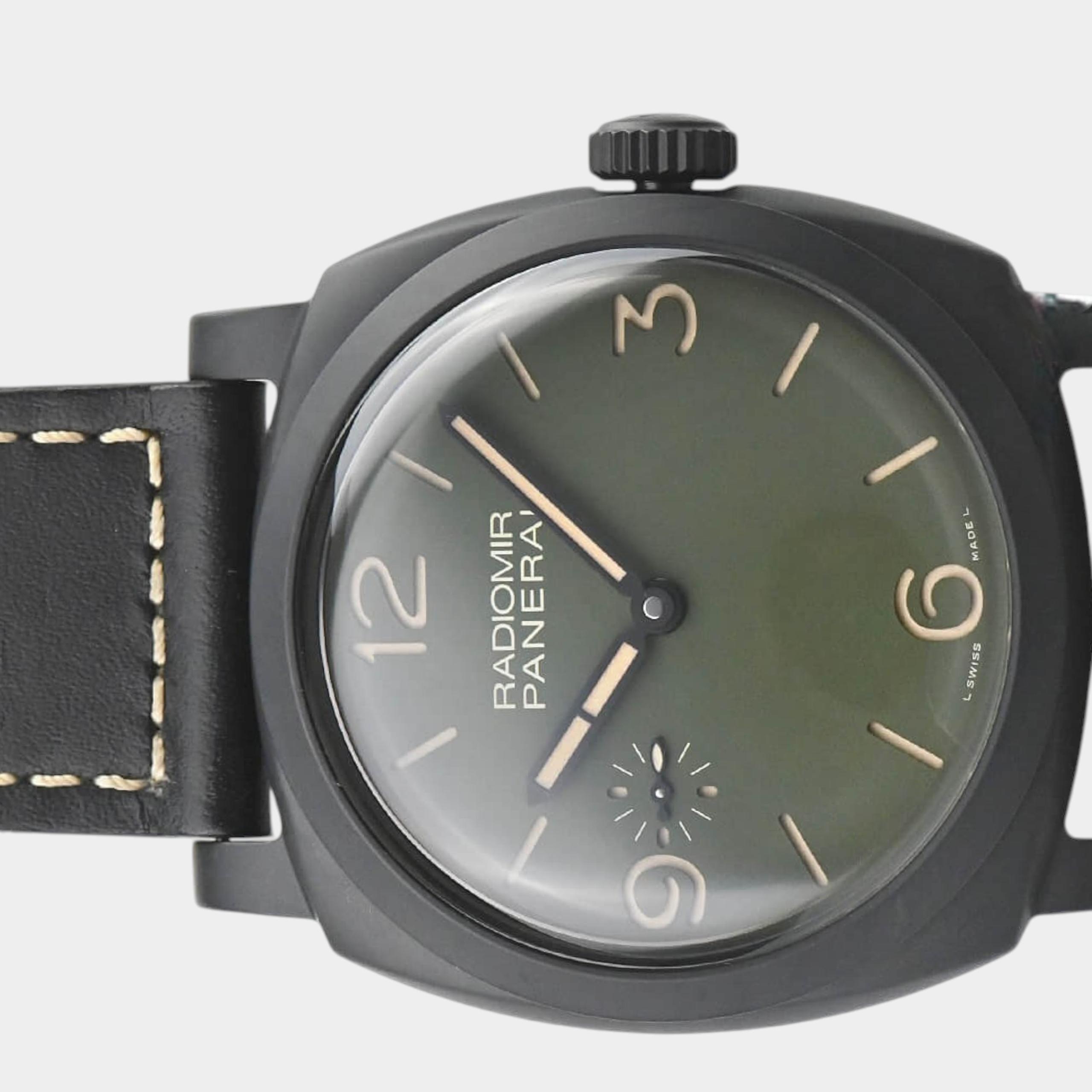Panerai Radiomir PAM 00997 | Green Dial Used (Very good) Men's watch/Unisex Buy in Switzerland
