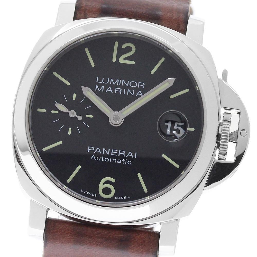Panerai Luminor Marina PAM01048 | Black Dial Used (Fair) Men's watch/Unisex Buy in Switzerland