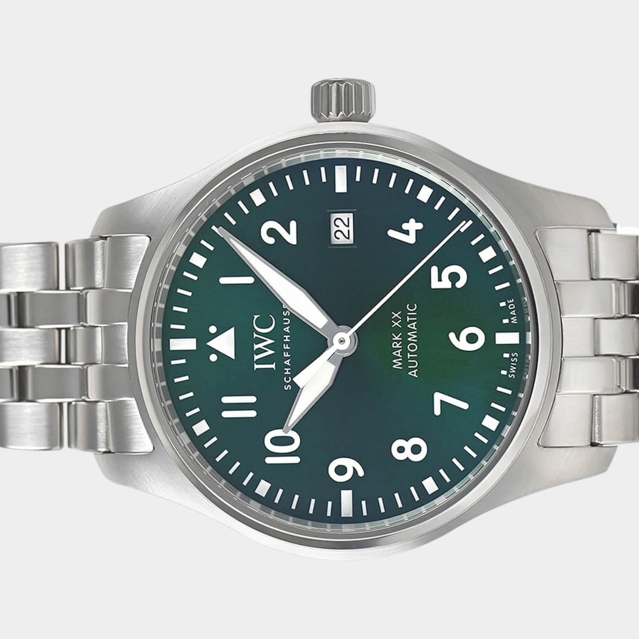 IWC Pilot Mark IW328206 | Green Dial Used (Very good) Men's watch/Unisex Buy in Switzerland