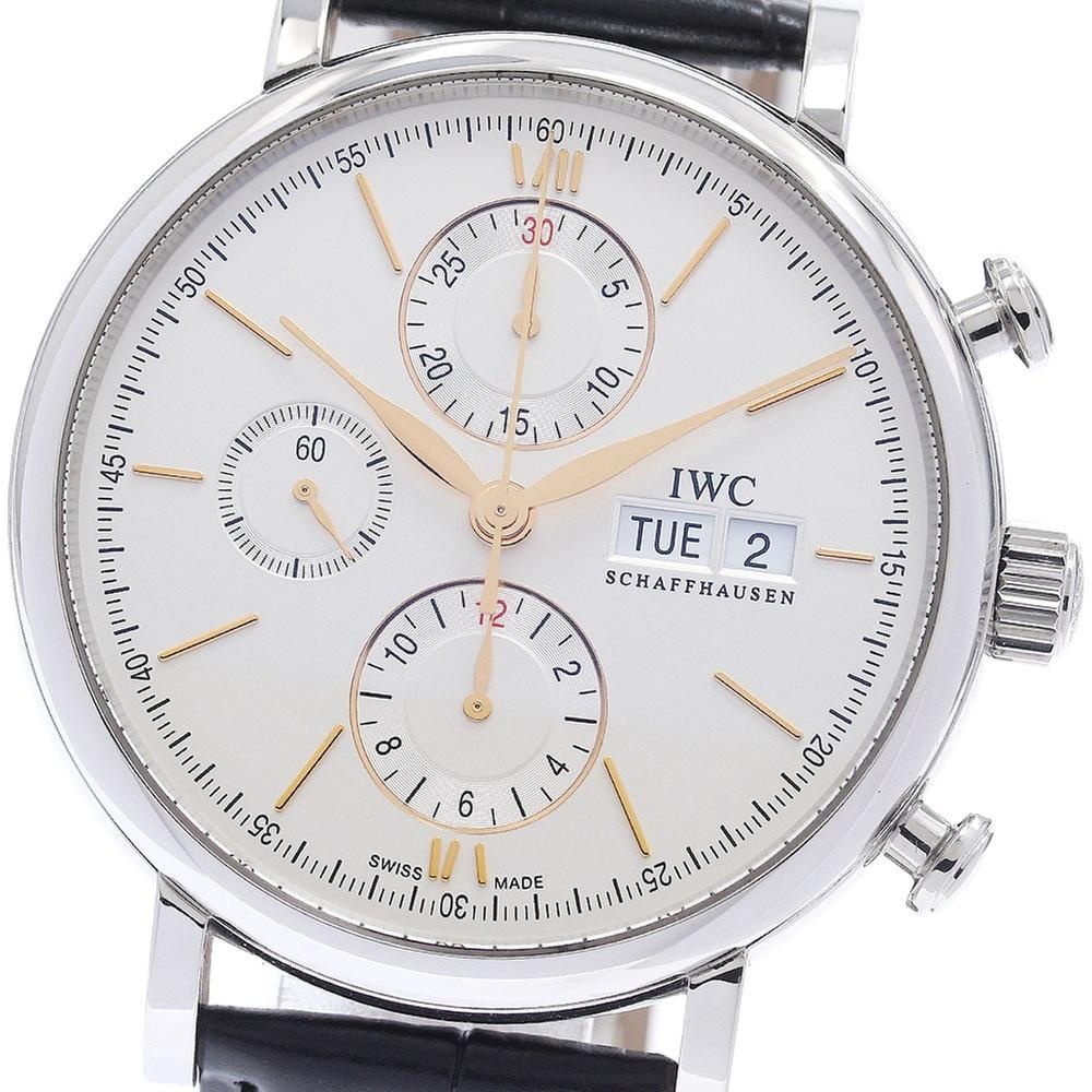 IWC SCHAFFHAUSEN IWC IWC SCHAFFHAUSEN IW391031 ポートフィノ デイデイト クロノグラフ 自動巻き メンズ_972811