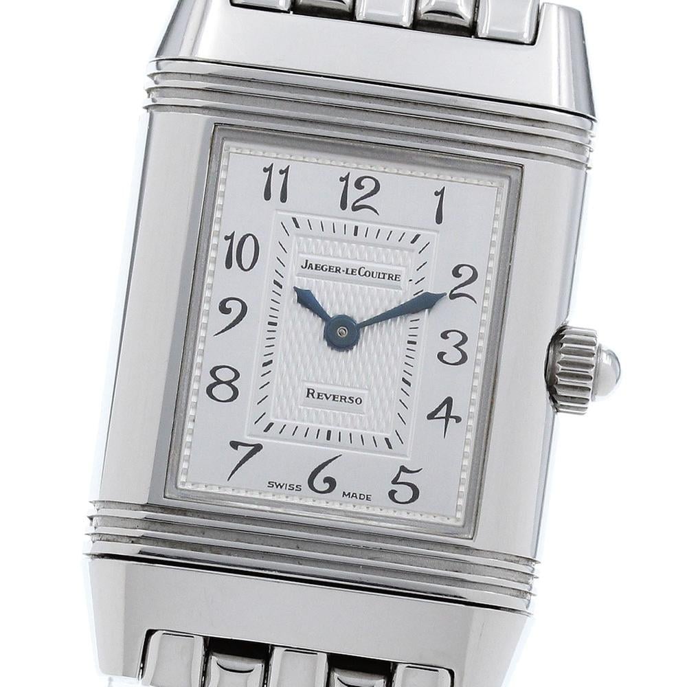 Jaeger-LeCoultre Reverso Duetto 266.8.44/Q2668110 | Silver Dial Used (Fair) Women's watch Buy in Switzerland