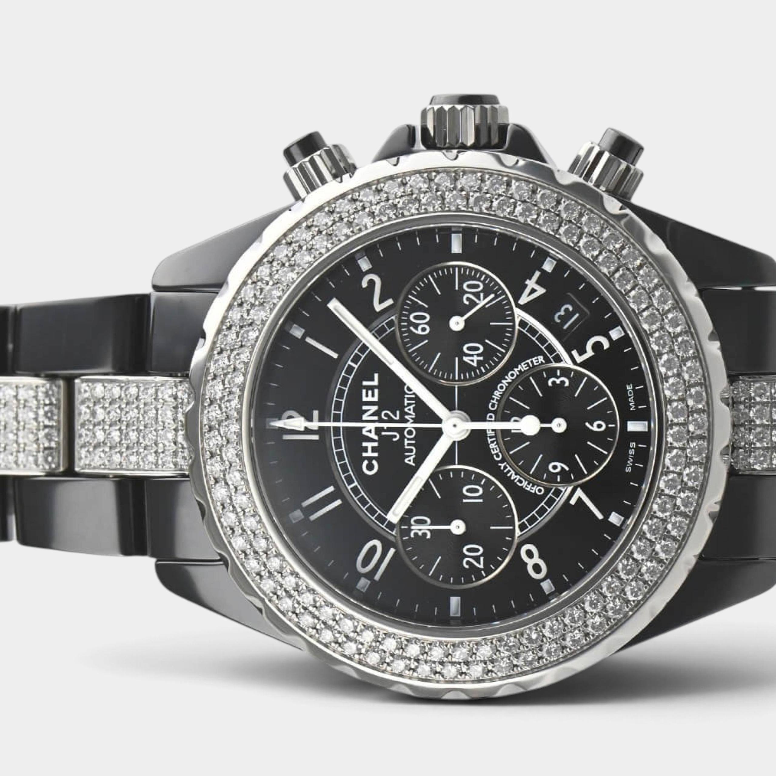 Chanel J12 H1706 | Black Dial Used (Very good) Men's watch/Unisex Buy in Switzerland