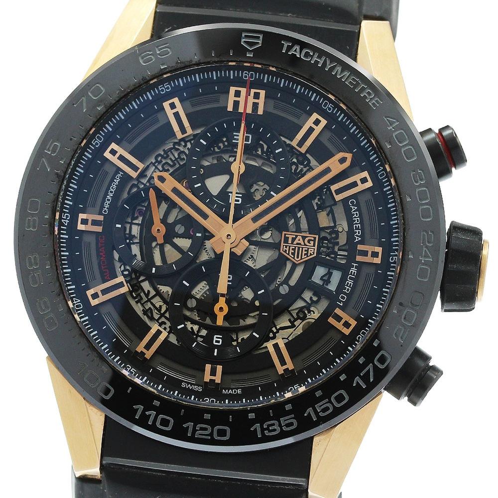 TAG Heuer Carrera Calibre HEUER 01 CAR2A5A | Skeletonized Dial Used (Fair) Men's watch/Unisex Buy in Switzerland