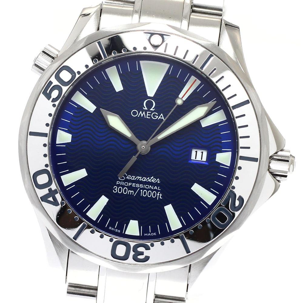 Omega Seamaster Diver 300 M 2265.80 | Blue Dial Used (Good) Men's watch/Unisex Buy in Switzerland