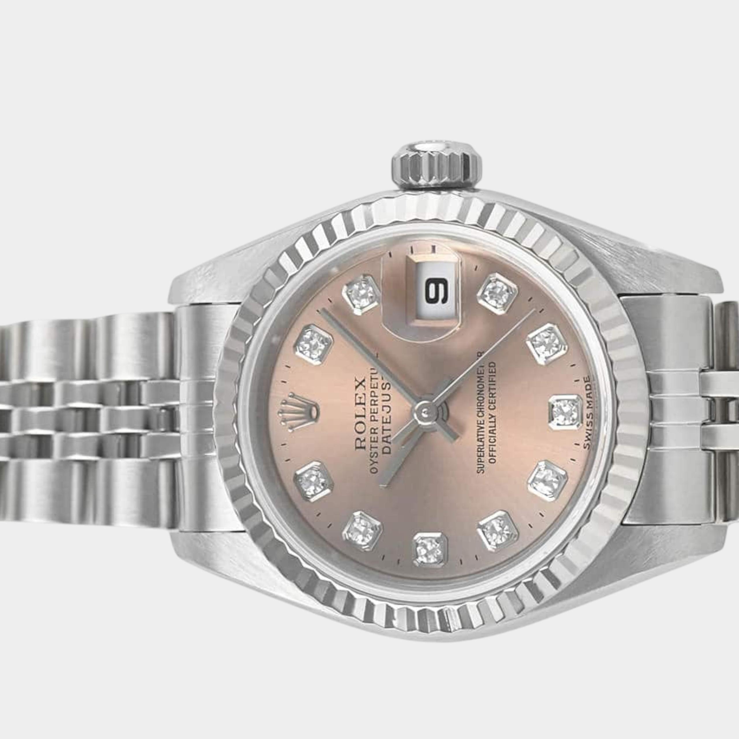 Rolex Lady-Datejust 79174G | Pink Dial Used (Very good) Women's watch Buy in Switzerland