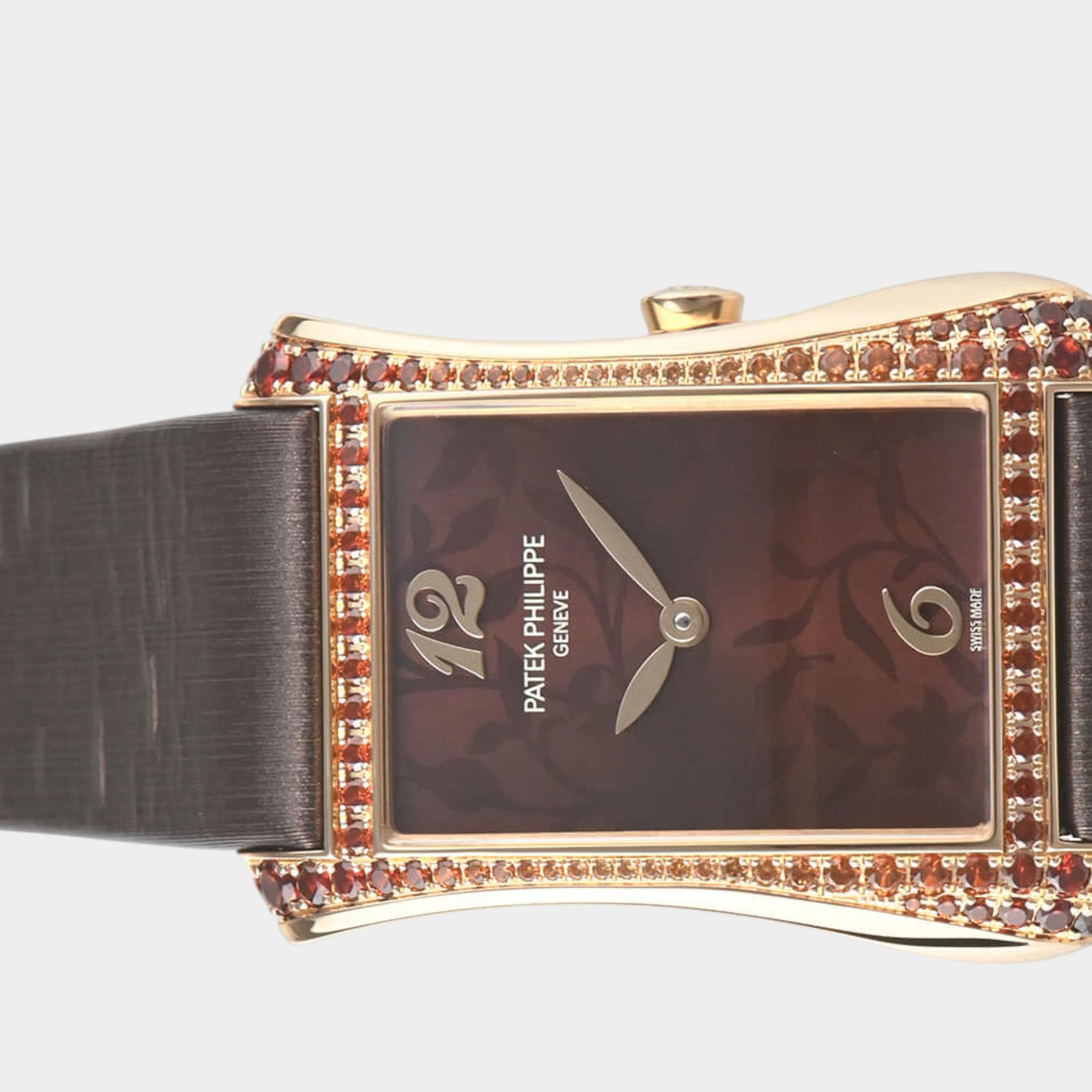 Patek Philippe Gondolo 4962/200R-001 | Brown Dial Used (Very good) Women's watch Buy in Switzerland