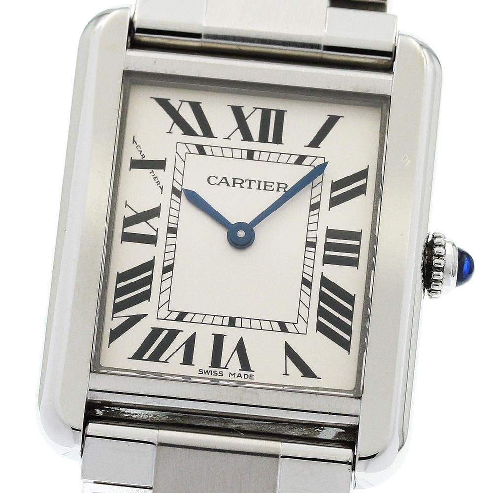 Cartier Tank Solo W5200013 | Silver Dial Used (Good) Women's watch Buy in Switzerland