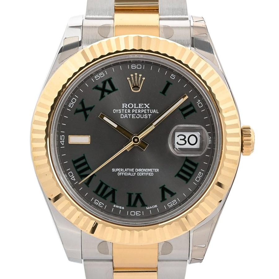 Rolex Datejust II 116333 | Grey Dial Used (Very good) Men's watch/Unisex Buy in Switzerland